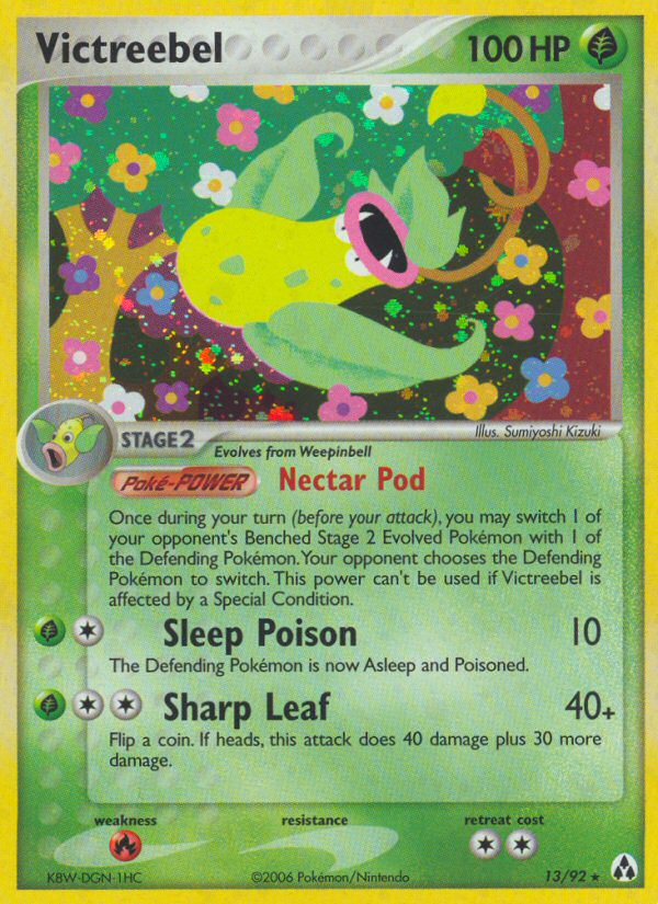 EX Legend Maker Holo Victreebel #13/92